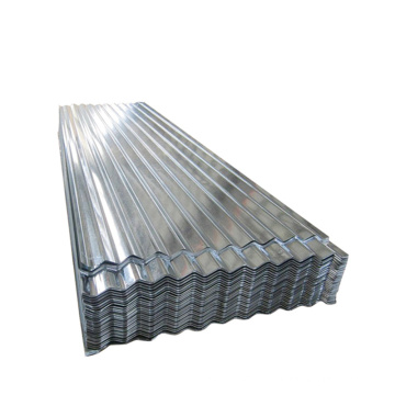 Z80 Sábanas corrugadas con recubrimiento con zinc Roofing de 0.2 mm de acero galvanizado